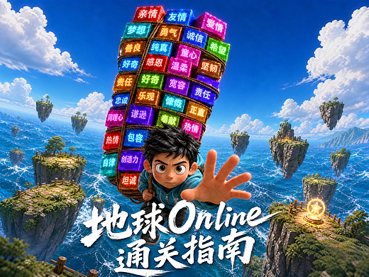 原创AI短片《地球Online通关指南》