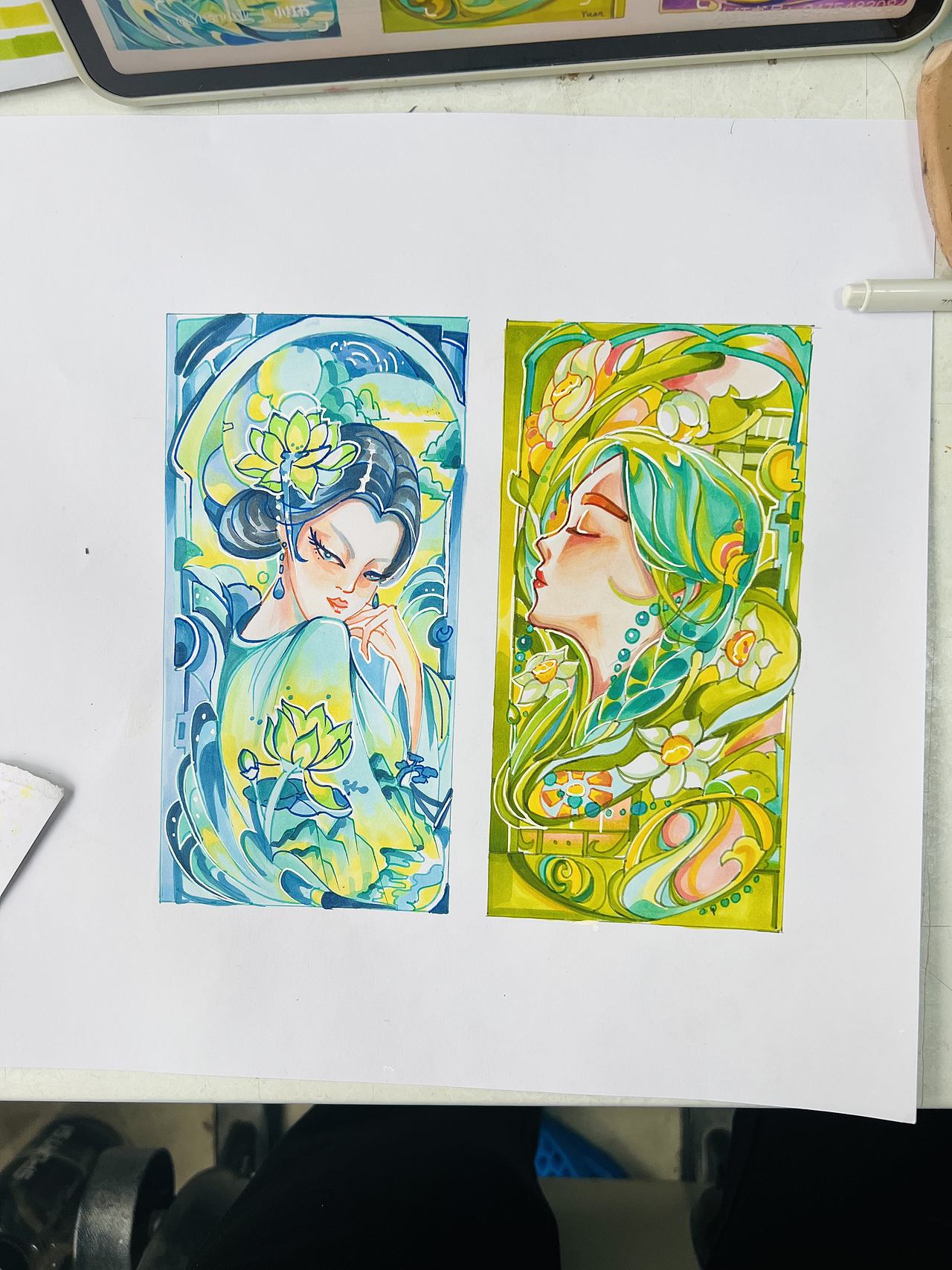 手绘作品（图ZNDA4NTY3NzYw） - 创作习作 - 站酷设计师Z076899058原创素材 - 站酷ZCOOL