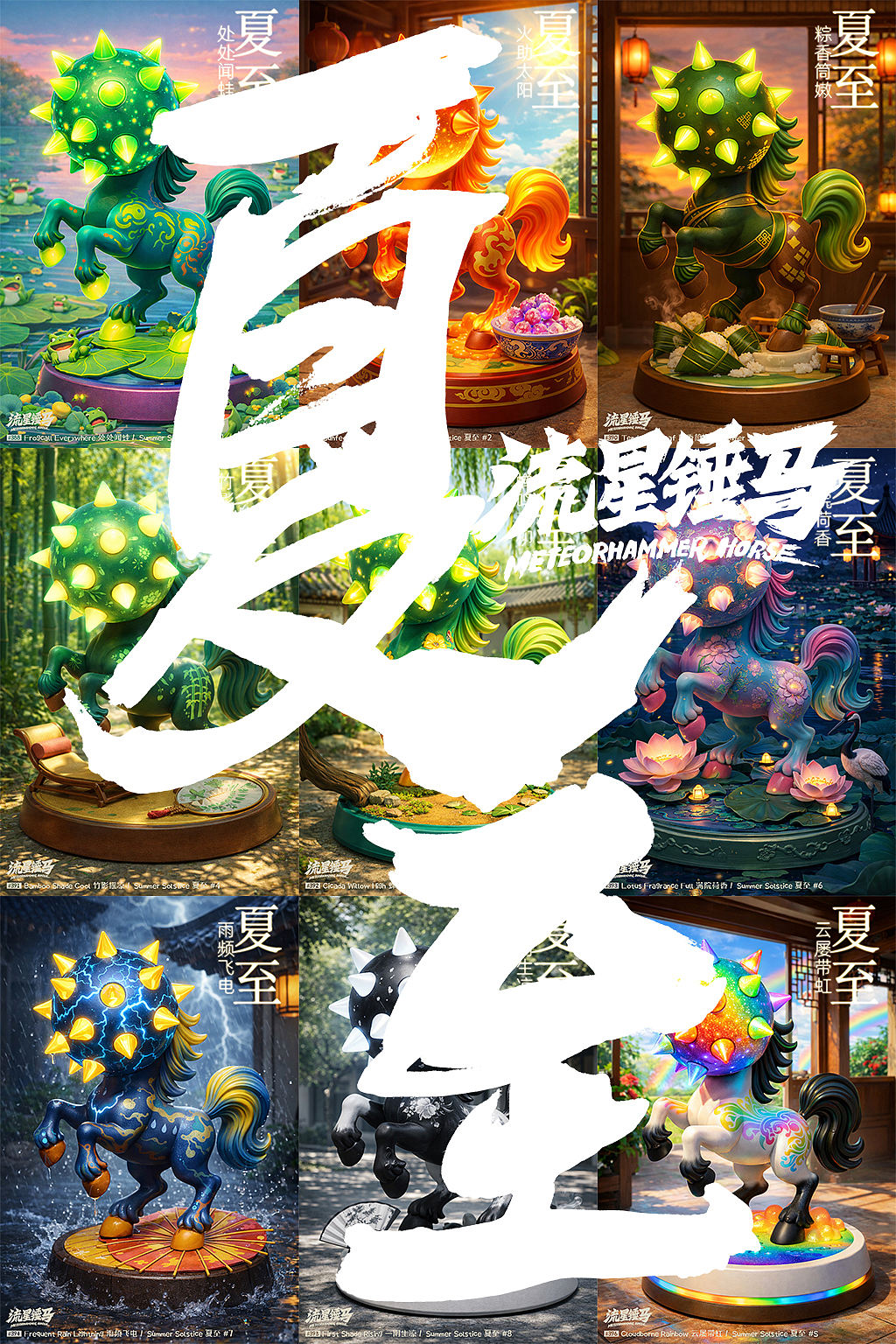 流星锤马·夏至（图ZNDA4NTc2MDUy） - 短片 - 站酷设计师Gwemo鸡毛原创素材 - 站酷ZCOOL