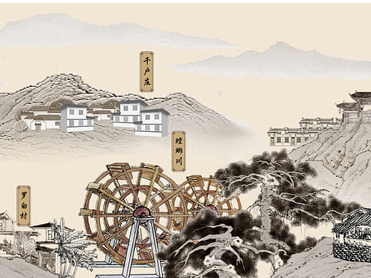 安宁市政府委托设计制作安宁历史文化墙绘长卷锦泰彩绘