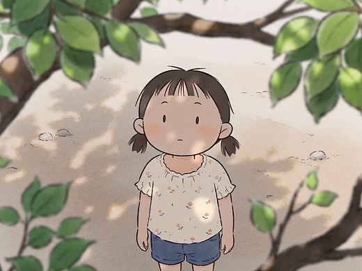 AI剧情动画短片《等那时花开》