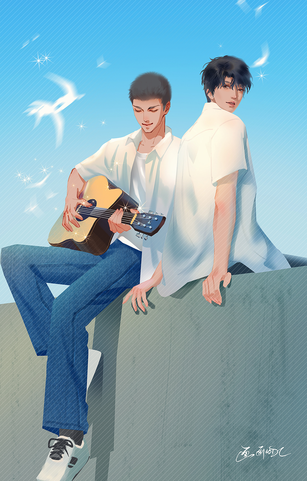 撒野插画（图ZNDA4NTgyNTY4） - 创作习作 - 站酷设计师画画的DC原创素材 - 站酷ZCOOL