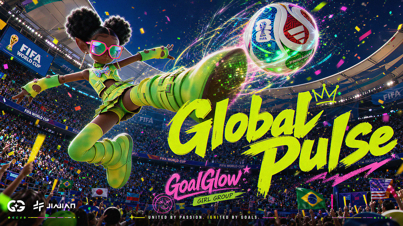 《Global Pulse》-虚拟女团GoalGlow-AIMV世界杯歌曲(图ZNDA4NTkwNDM2) - AI作品 - 站酷设计师JIAJIAN_STUDIO原创素材 - 站酷ZCOOL