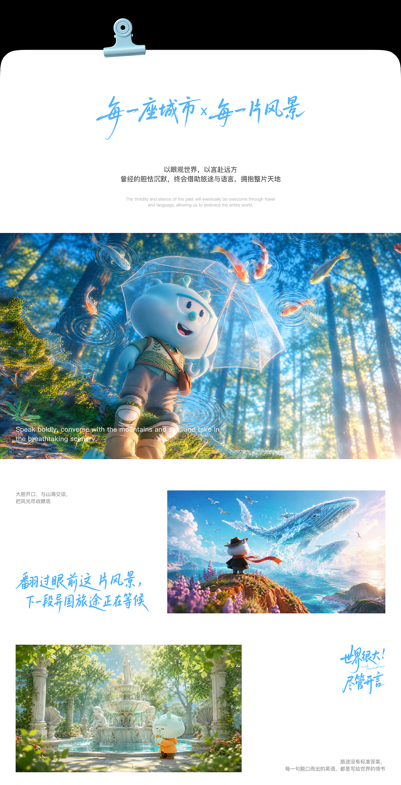 以语言赴山海的小言 | 陪伴型IP「开小言」的语言之旅(图ZNDA4NTk0MTU2) - IP形象 - 站酷设计师耔玚ing原创素材 - 站酷ZCOOL