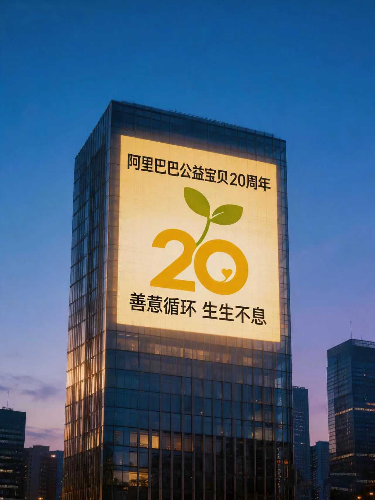 阿里巴巴公益宝贝20周年纪念主视觉设计（二）（图ZNDA4NTk2Mjky） - 品牌 - 站酷设计师蓝湖羊原创素材 - 站酷ZCOOL