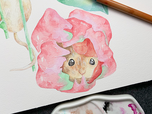 水彩小画