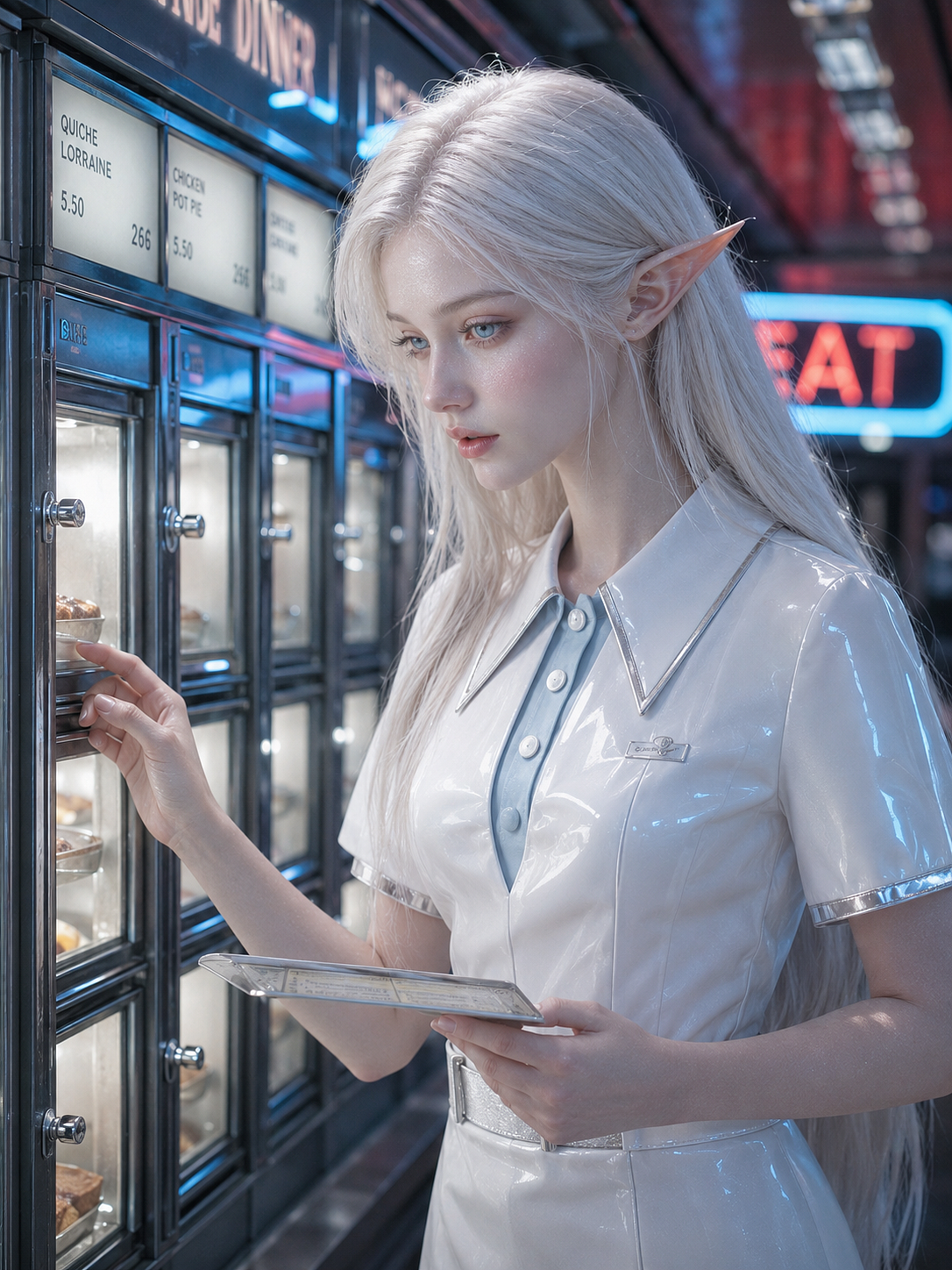 Midnight Automat · 午夜自动餐厅(图ZNDA4NjA1OTY4) - AI作品 - 站酷设计师壶图图原创素材 - 站酷ZCOOL