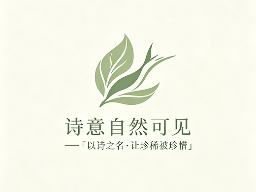 诗意自然可见 ——以诗之名・LOGO设计