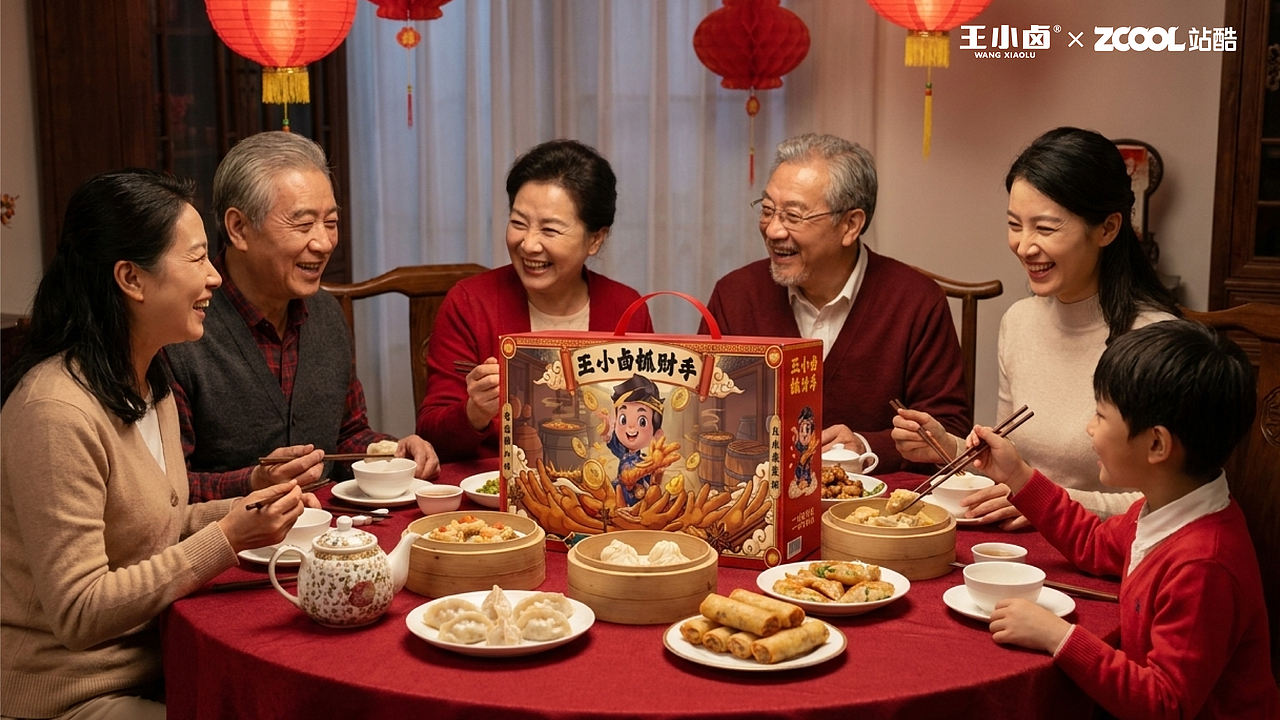 王小卤・抓财手揽财运礼盒（图ZNDA4NjE0MDYw） - 包装 - 站酷设计师派小鑫原创素材 - 站酷ZCOOL