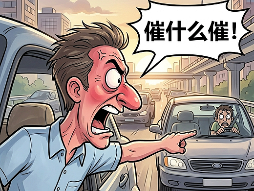 平时脾气好到离谱，为什么一开车就像换了个人？