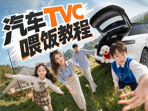 百万汽车TVC是怎么做的?【喂饭教程】