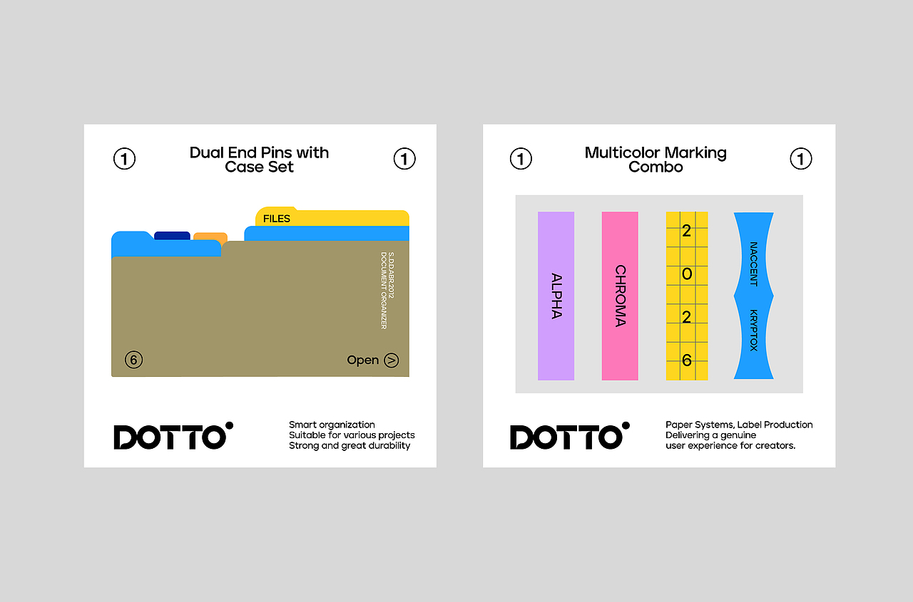 DOTTO文具品牌包装设计(图ZNDA4NjQ1OTUy) - 包装 - 站酷设计师青轶设计原创素材 - 站酷ZCOOL