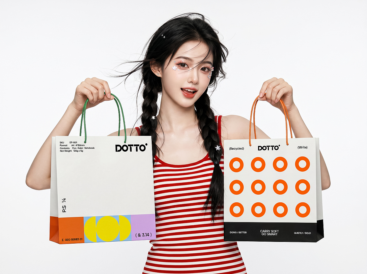DOTTO文具品牌包装设计(图ZNDA4NjQ1OTk2) - 包装 - 站酷设计师青轶设计原创素材 - 站酷ZCOOL