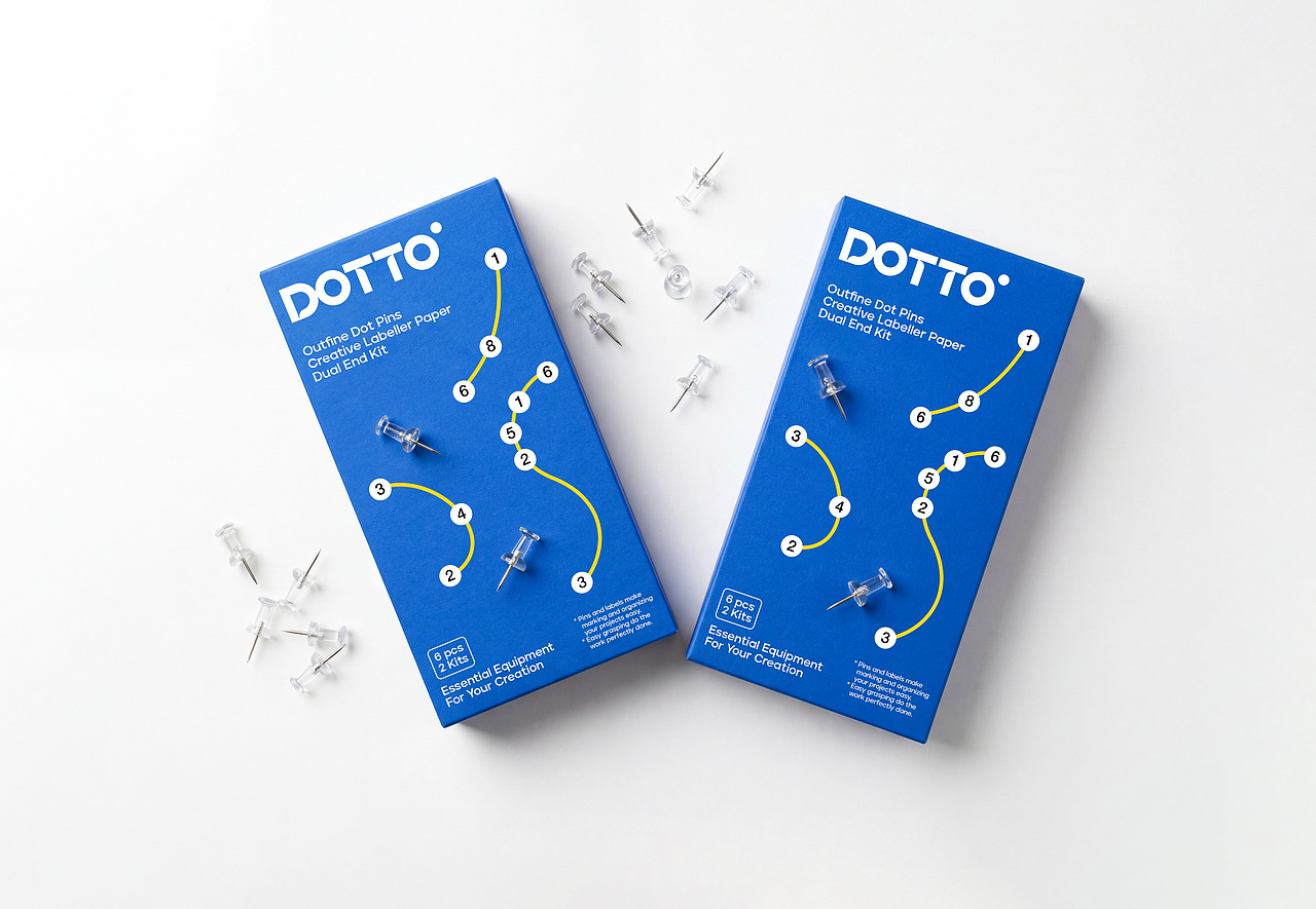 DOTTO文具品牌包装设计(图ZNDA4NjQ2MDYw) - 包装 - 站酷设计师青轶设计原创素材 - 站酷ZCOOL