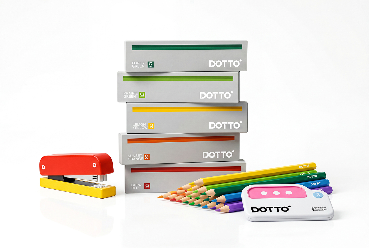 DOTTO文具品牌包装设计(图ZNDA4NjQ2MDky) - 包装 - 站酷设计师青轶设计原创素材 - 站酷ZCOOL