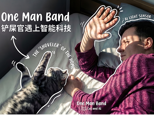 【One Man Band】AI流程商业短片:铲屎官遇上智能科技