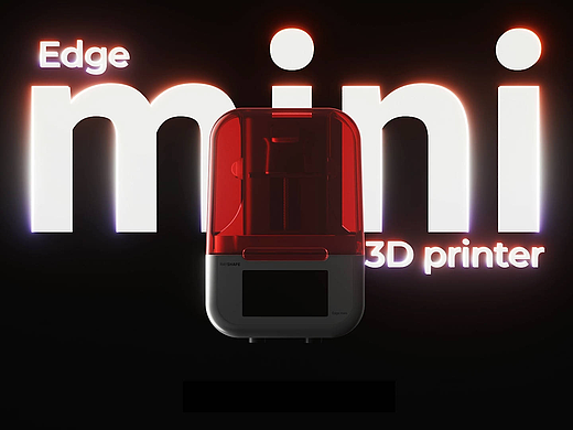 铼赛Rayshape Edge mini 3D打印机三维动画动态设计C4D
