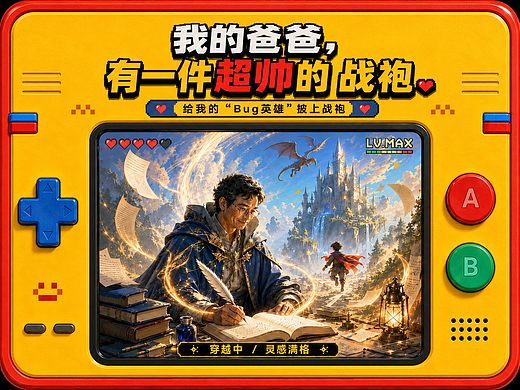 我的爸爸有件超帅的战袍