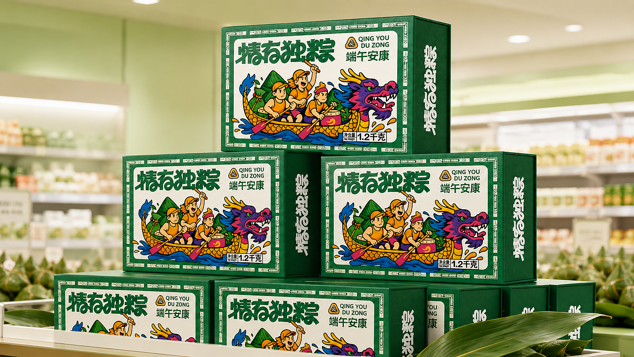 情有独粽包装设计（图ZNDA4NjgyNTMy） - 包装 - 站酷设计师红动优学丽奇老师原创素材 - 站酷ZCOOL