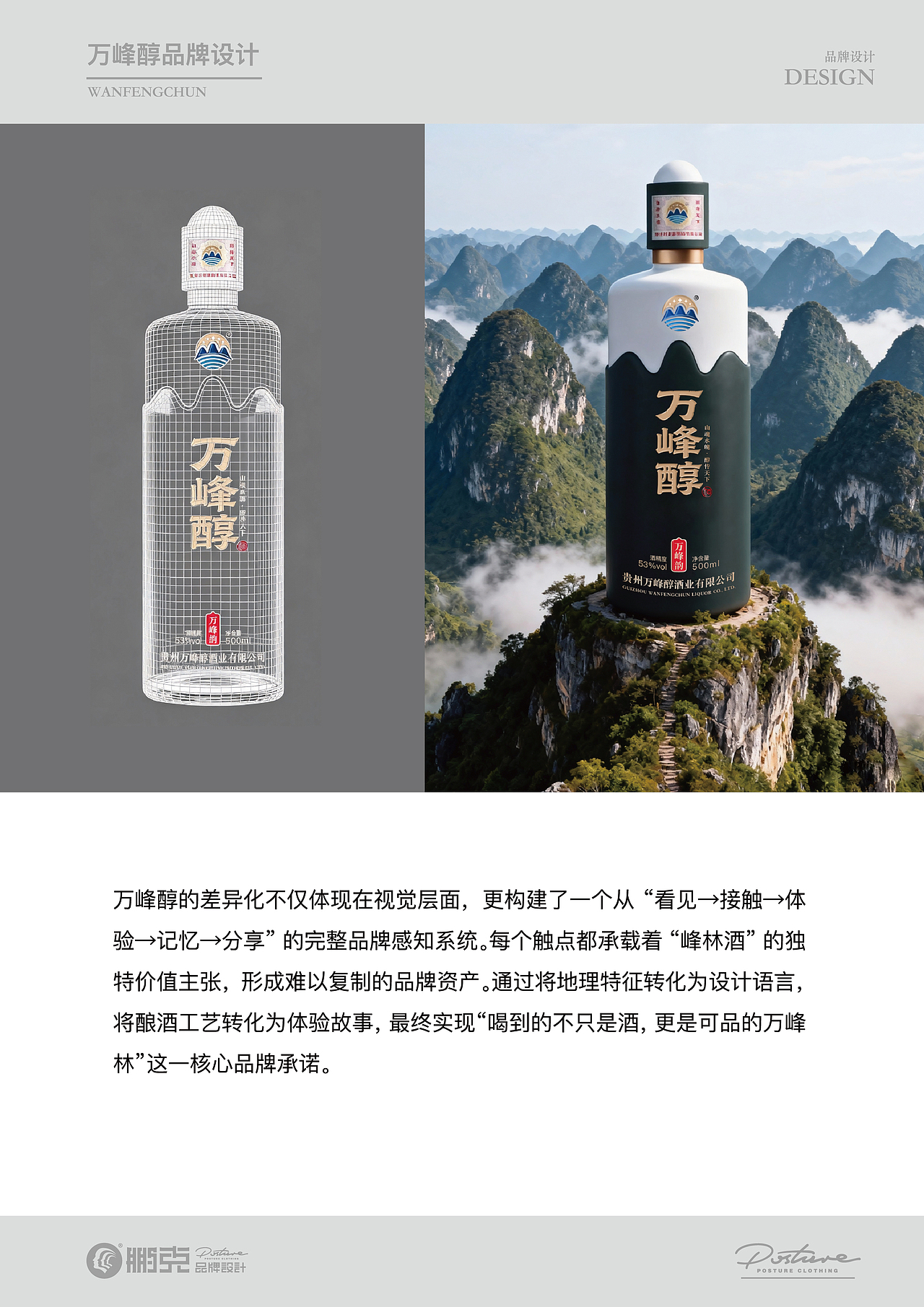 贵州万峰醇(白酒包装设计)（图ZNDA4NjgyOTE2） - 品牌 - 站酷设计师鹏克创意原创素材 - 站酷ZCOOL