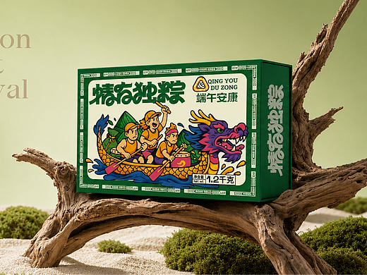 情有独粽包装设计