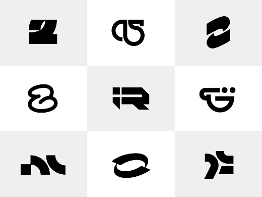 品牌logo设计/简约logo/符号logo设计