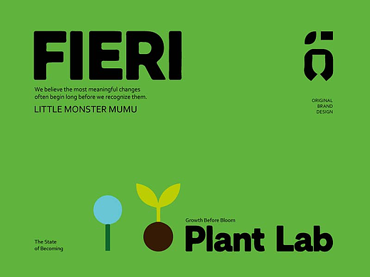 FIERI Plant Lab | Original Brand Design