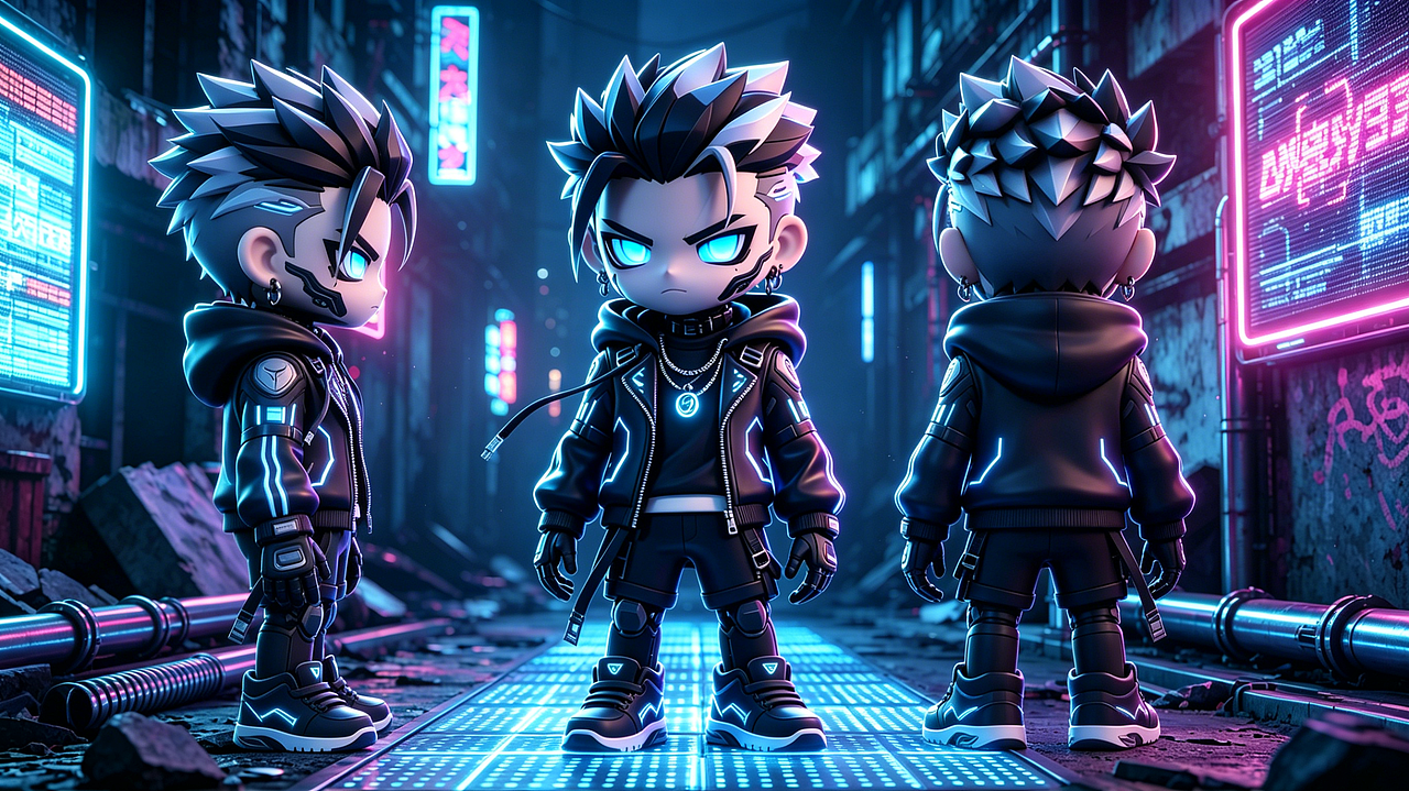 嘻哈潮玩（图ZNDA4NzE1MDIw） - 人物/生物 - 站酷设计师奇乐多原创素材 - 站酷ZCOOL