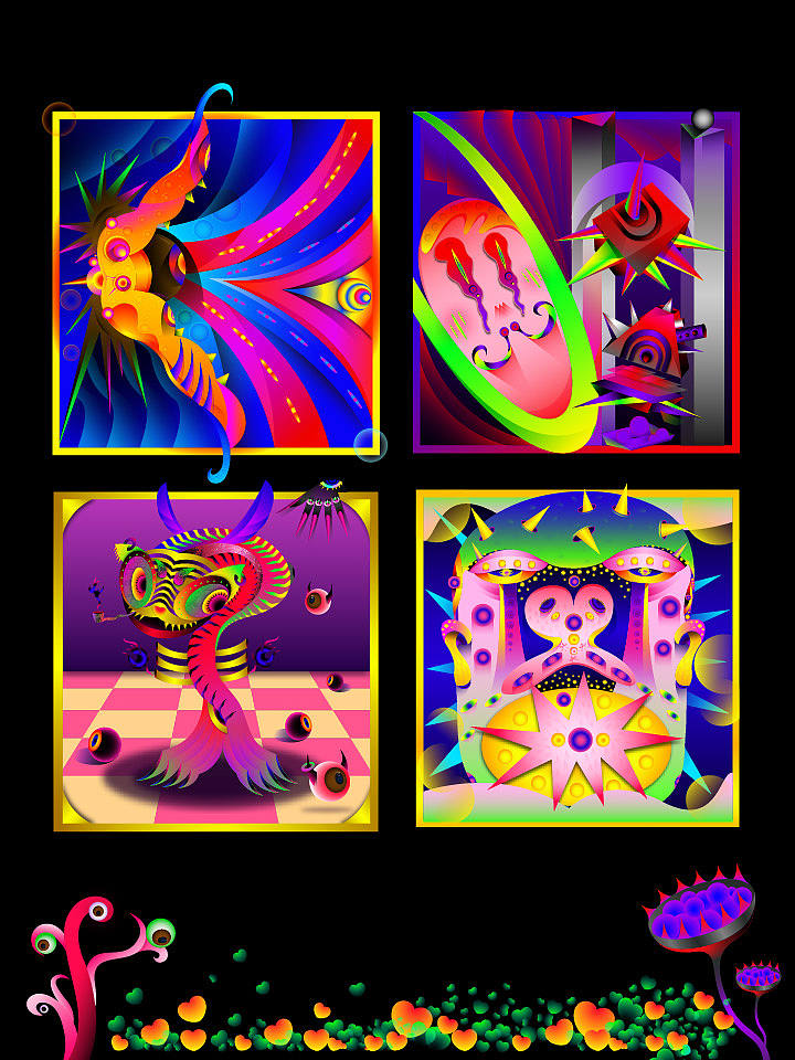 慢（图ZNDA4NzE4MTc2） - 艺术插画 - 站酷设计师咿呀咿Yyy原创素材 - 站酷ZCOOL