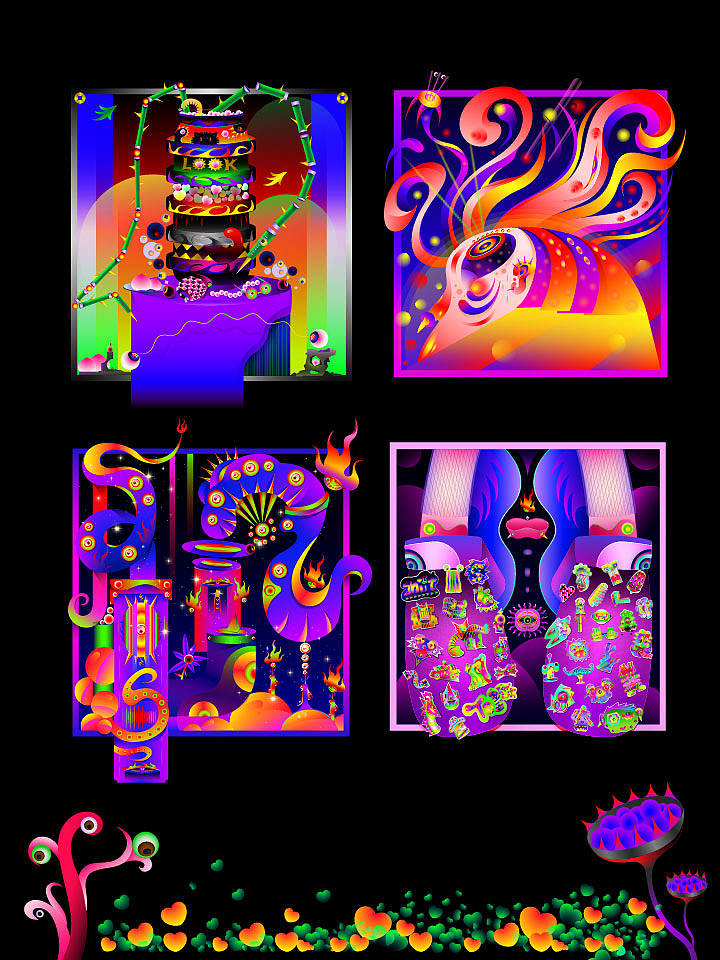 慢（图ZNDA4NzE4MTcy） - 艺术插画 - 站酷设计师咿呀咿Yyy原创素材 - 站酷ZCOOL