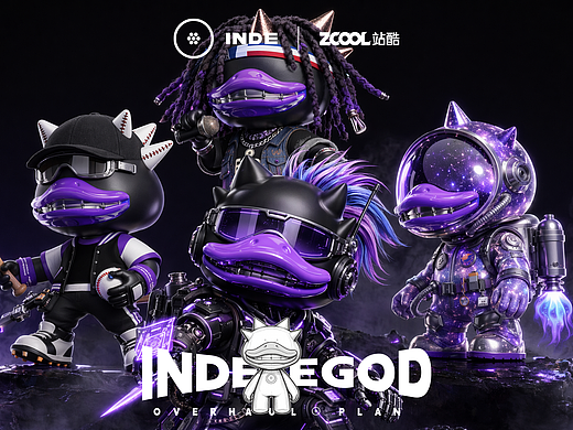 INDE・EGOD潮玩IP爆改计划
