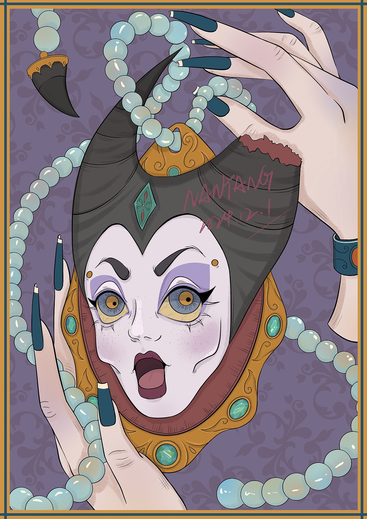反派收藏馆（图ZNDA4NzM5MTY0） - 创作习作 - 站酷设计师NANYANG南羊原创素材 - 站酷ZCOOL