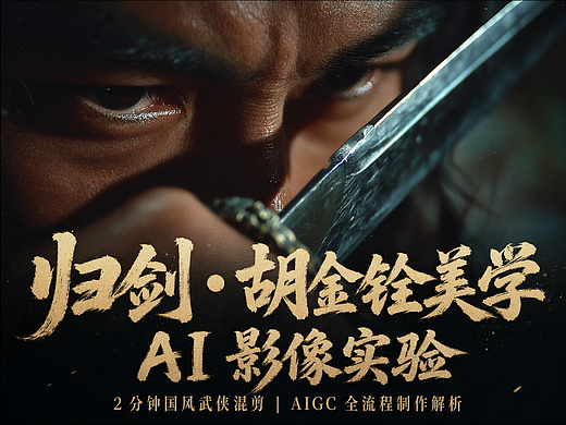 归剑・胡金铨美学 AI 影像实验
