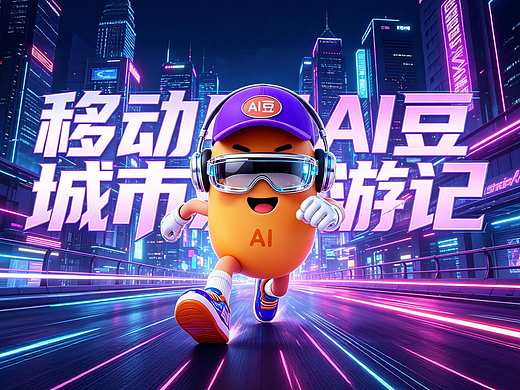 移动AI豆漫游城市