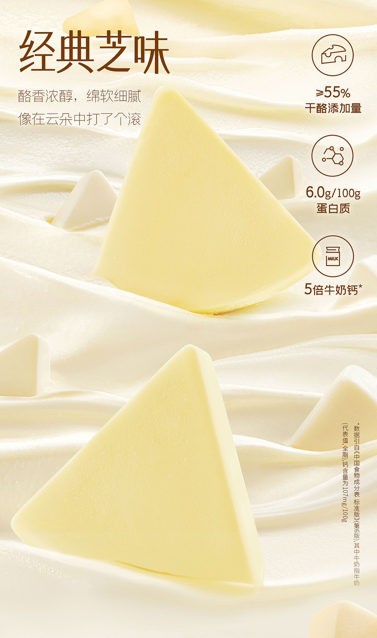 详情页全案 | 妙可蓝多奶酪小三角口味升级（图ZNDA4NzQ2NzA4） - 美食摄影 - 站酷设计师INLIGHT光合原创素材 - 站酷ZCOOL