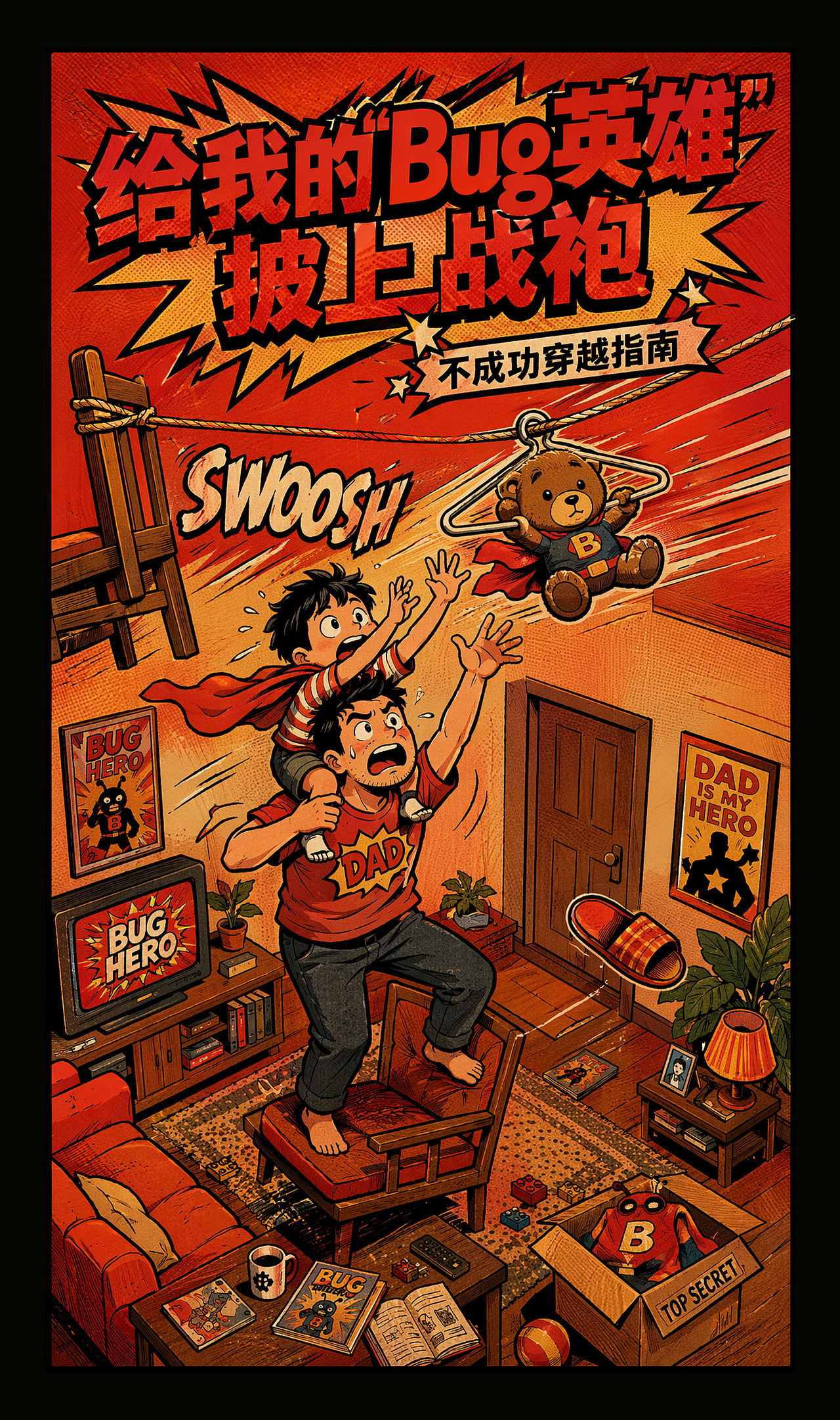 给我的“Bug英雄”披上战袍（图ZNDA4NzUwNDE2） - AI作品 - 站酷设计师花海品牌设计原创素材 - 站酷ZCOOL