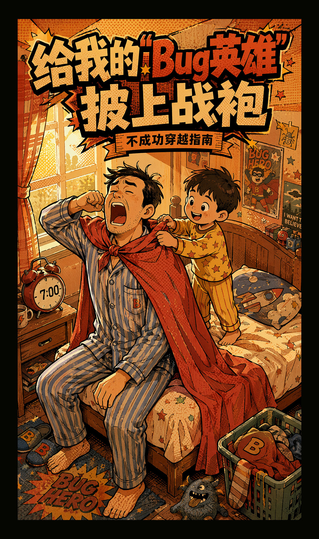 给我的“Bug英雄”披上战袍（图ZNDA4NzUwNDI4） - AI作品 - 站酷设计师花海品牌设计原创素材 - 站酷ZCOOL