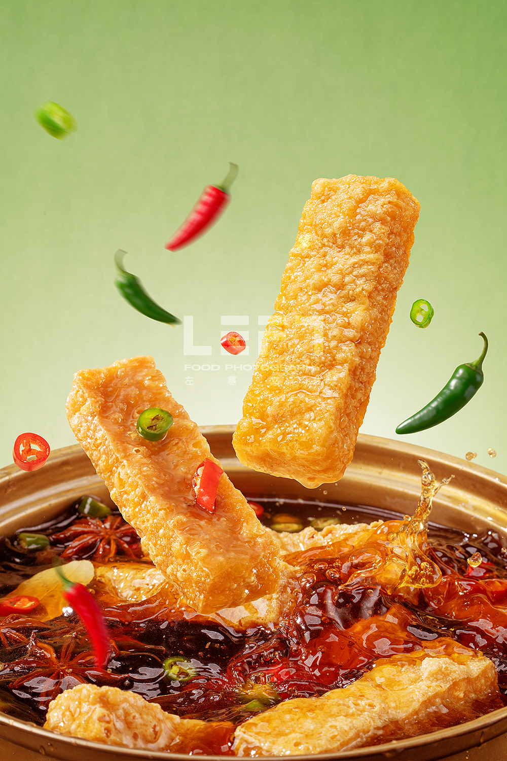 沪上阿姨 × LeftStudio｜爆汁豆腐（图ZNDA4NzU4NjQ4） - 美食摄影 - 站酷设计师LeftStudio原创素材 - 站酷ZCOOL