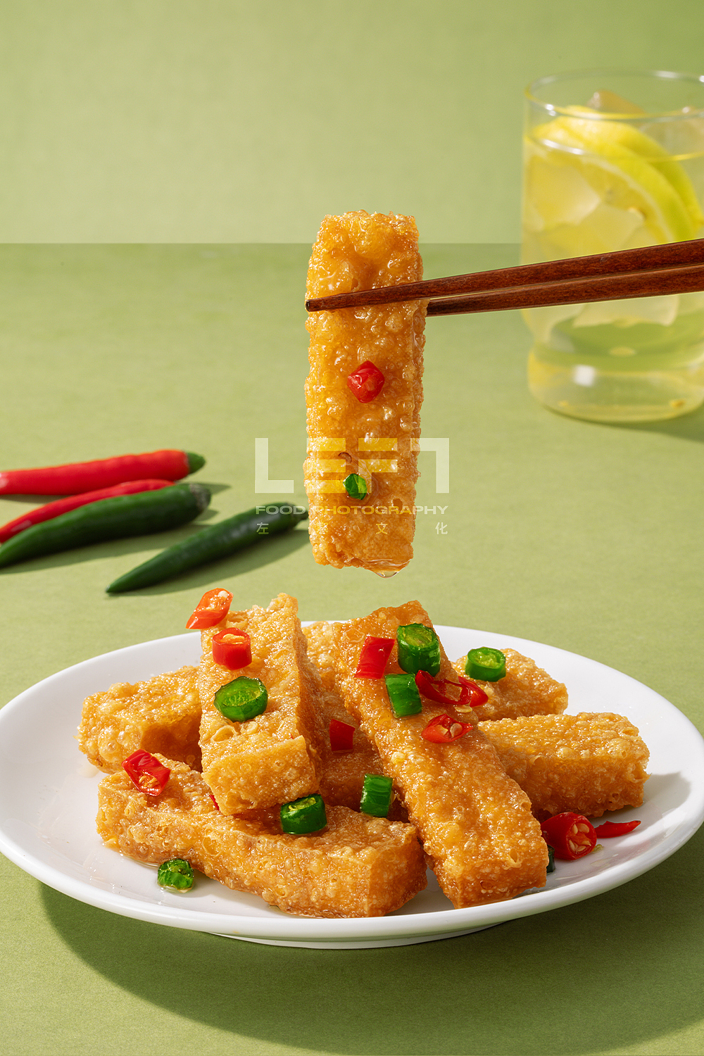 沪上阿姨 × LeftStudio｜爆汁豆腐（图ZNDA4NzU4Njcy） - 美食摄影 - 站酷设计师LeftStudio原创素材 - 站酷ZCOOL