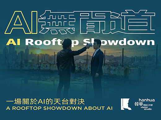 微电影《AI无间道》一场关于AI的天台对决
