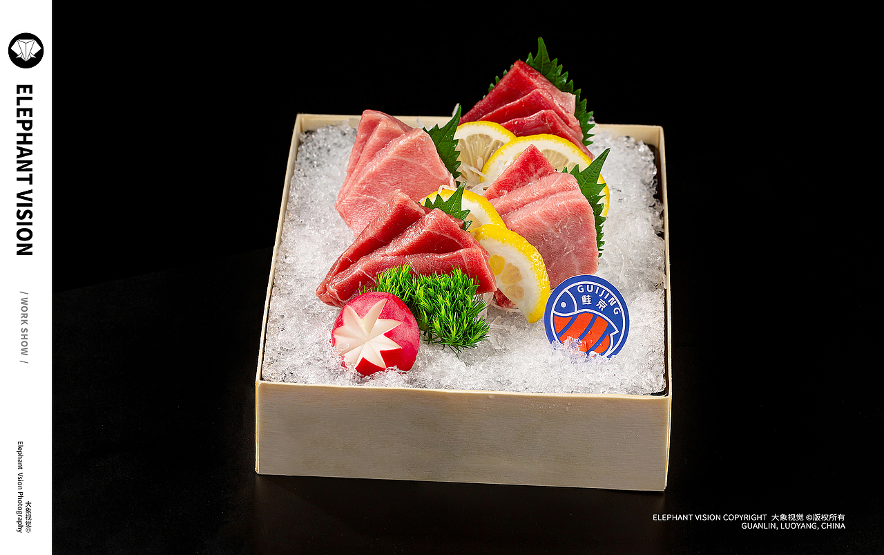 三文鱼 日式料理 日式美食 生鱼片（图ZNDA4Nzc1NjQw） - 美食摄影 - 站酷设计师洛阳大象视觉原创素材 - 站酷ZCOOL