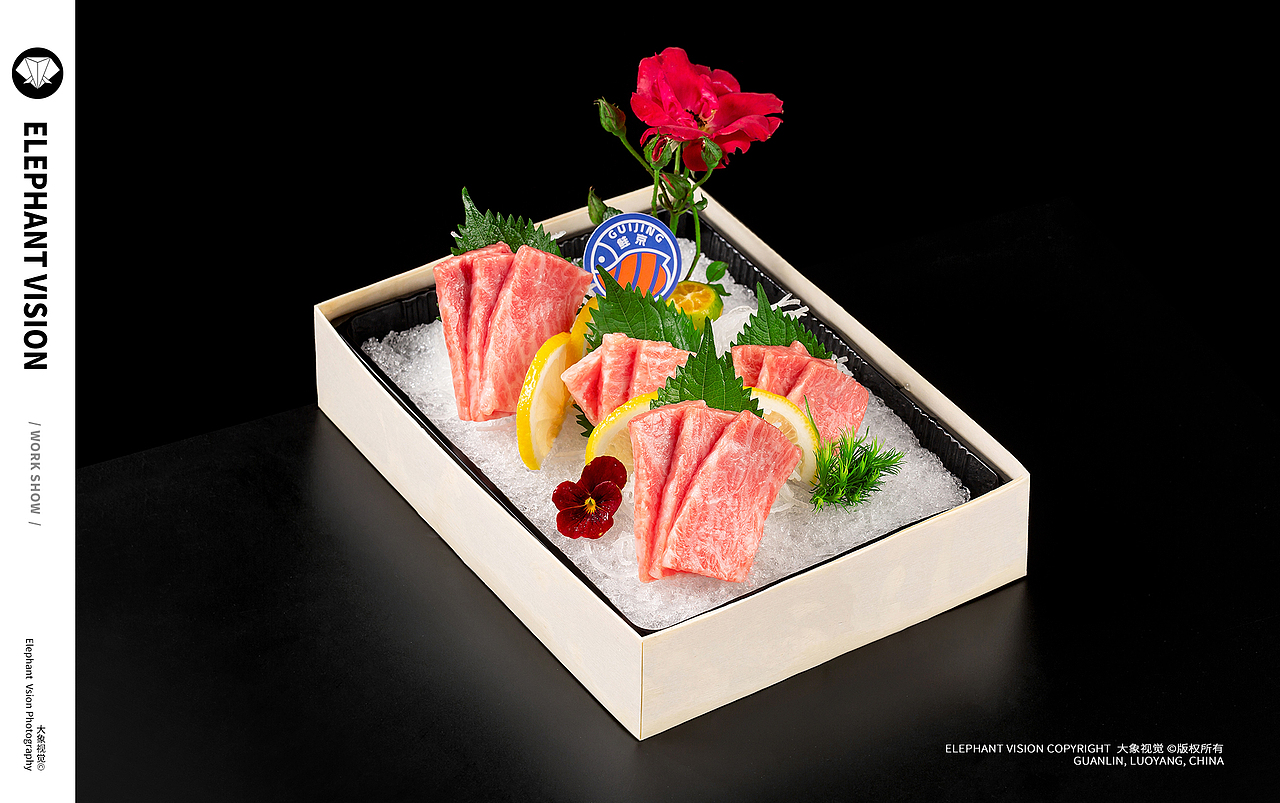 三文鱼 日式料理 日式美食 生鱼片（图ZNDA4Nzc1NjQ4） - 美食摄影 - 站酷设计师洛阳大象视觉原创素材 - 站酷ZCOOL