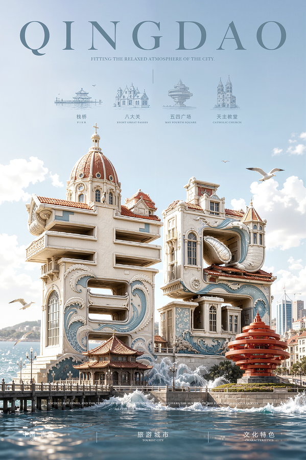 城市旅游海报