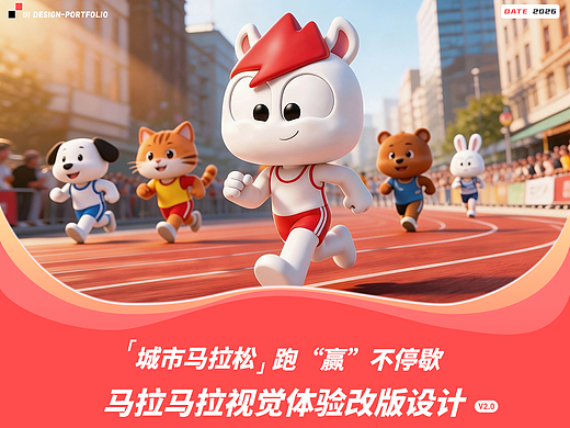 跑步软件颜值内卷，我先出手了|马拉马拉APP焕新2.0