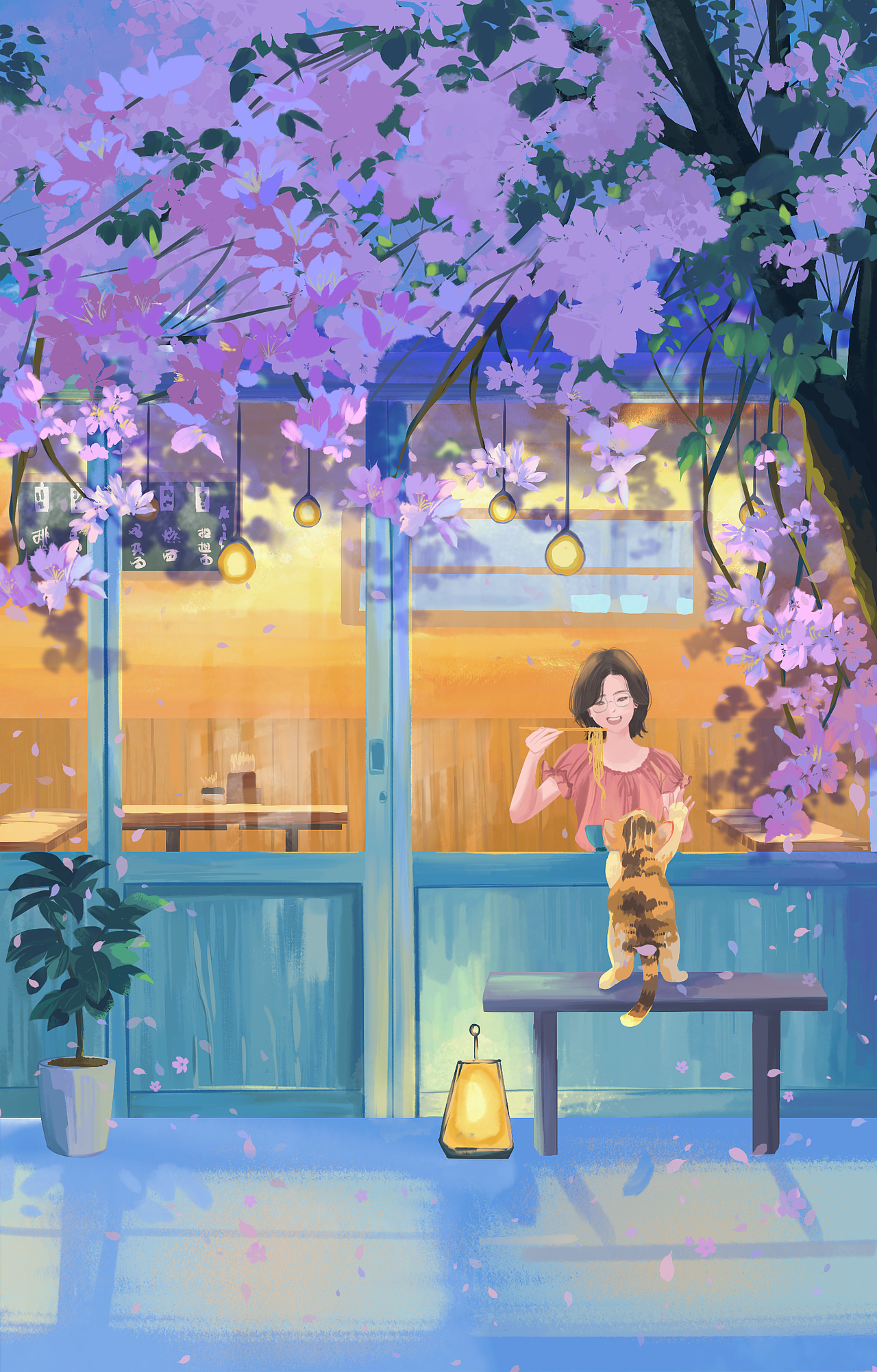 小苏的下班后（图ZNDA4Nzg1OTQw） - 商业插画 - 站酷设计师尤舒sue原创素材 - 站酷ZCOOL