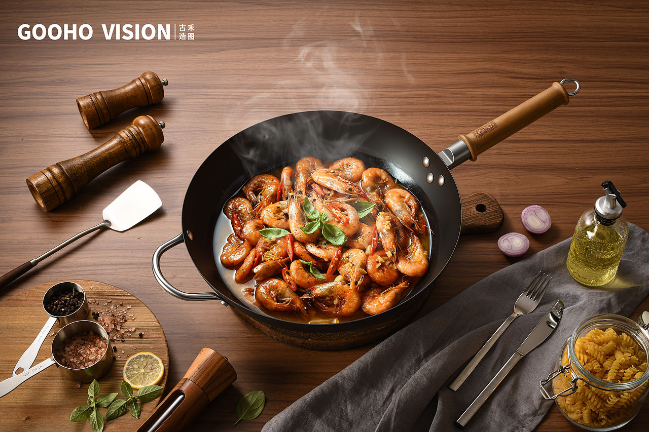 张小泉中式锅具丨古禾造图 GOOHO VISION（图ZNDA4Nzg5ODQ4） - 产品摄影 - 站酷设计师古禾造图原创素材 - 站酷ZCOOL