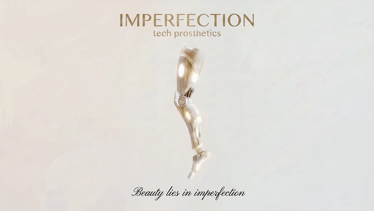 如果义肢成为一种新的身体美学｜Imperfection AI广告（图ZNDA4NzkxNDcy） - AI作品 - 站酷设计师野仙仙AI原创素材 - 站酷ZCOOL