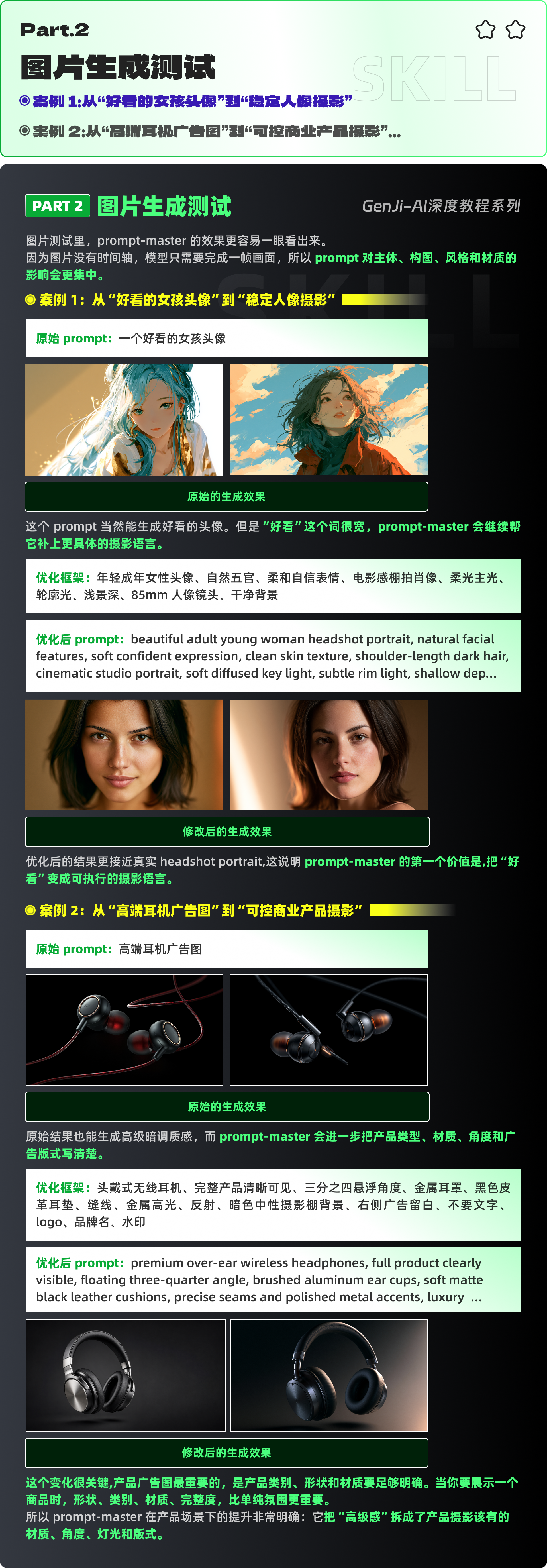 Skill实战 - Prompt-master提示词优化（图ZMTU2ODk1MDA=） - 教程 - 站酷设计师黯马原创素材 - 站酷ZCOOL