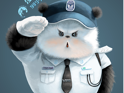 熊猫IP插画 | 熊非熊×成都万科联名