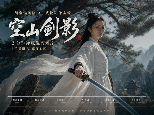 空山剑影・胡金铨风格 AI 武侠影像